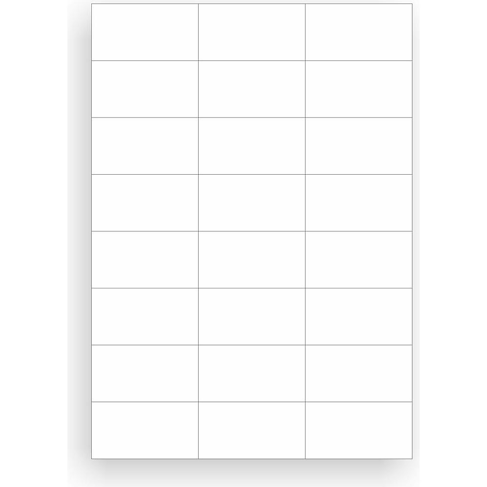 Thumbnail - 4x Schäfer Shop, Etiketten, Universal-Etiketten, 70,0 x 37,0 mm, Permanentkleber, 2400 Stück
