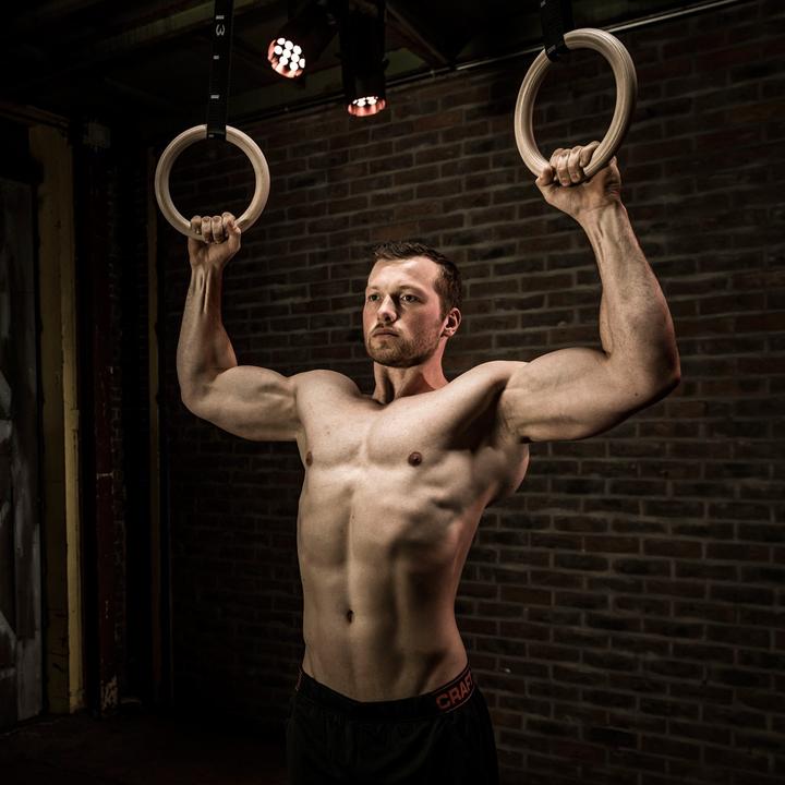 Actual product image Tunturi Turnringe Gym Rings aus Holz