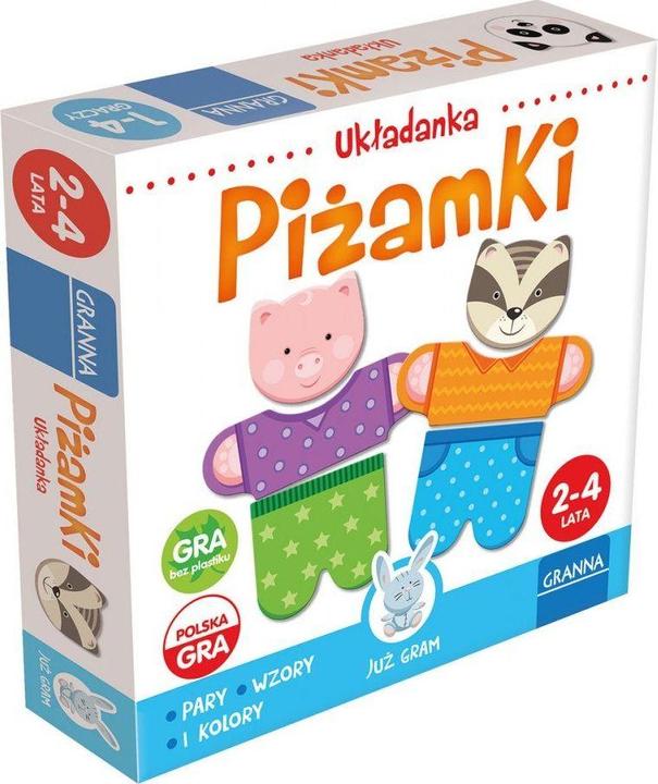 Actual product image Adamigo pajama board game
