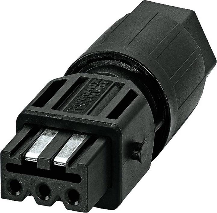 Produktbild Phoenix Contact Storenstecker QPD STAK 3 L+PE, 1.5 mm², Schwarz