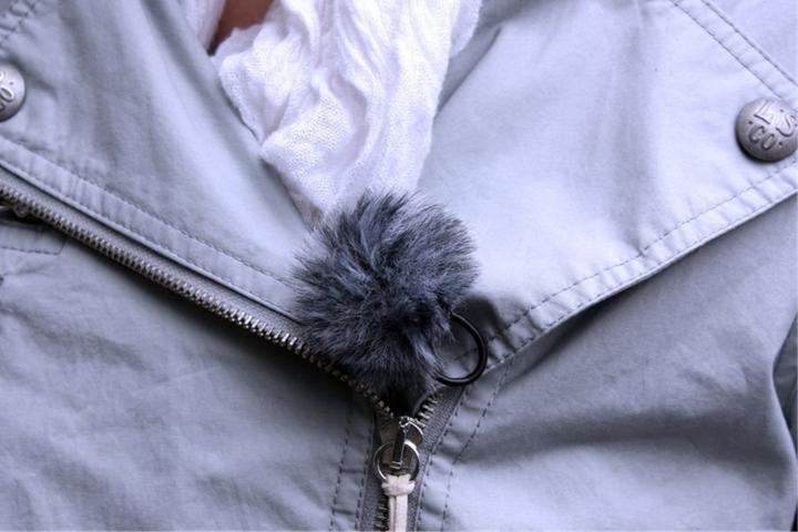 Immagine prodotto Rycote Coppia Lavalier Windjammer grigio (Pelliccia)