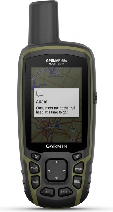 Actual product image Garmin GPS Map 65s