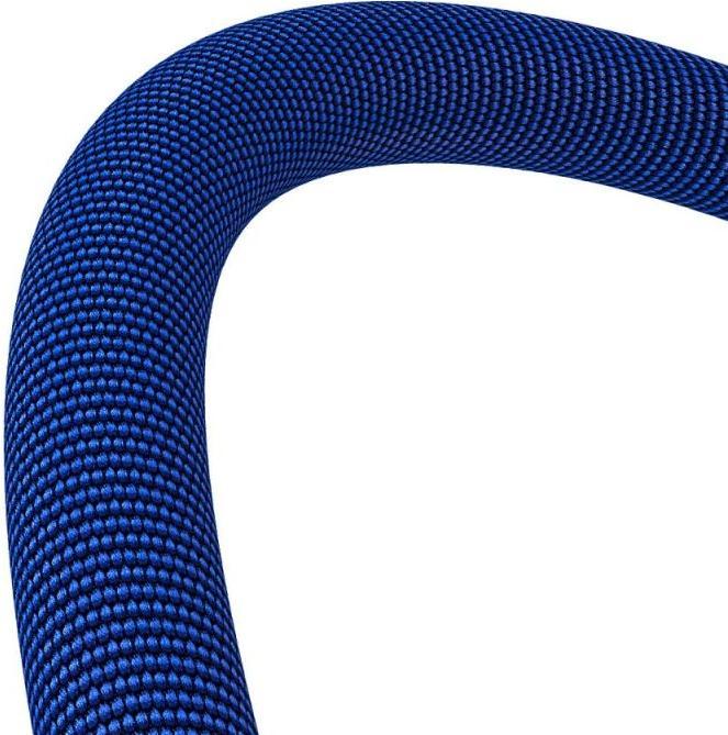 Actual product image Baseus Crystal Shine Series Fast Charging Data Cable USB to iP 2.4A 2m Blue (2 m, USB 2.0)