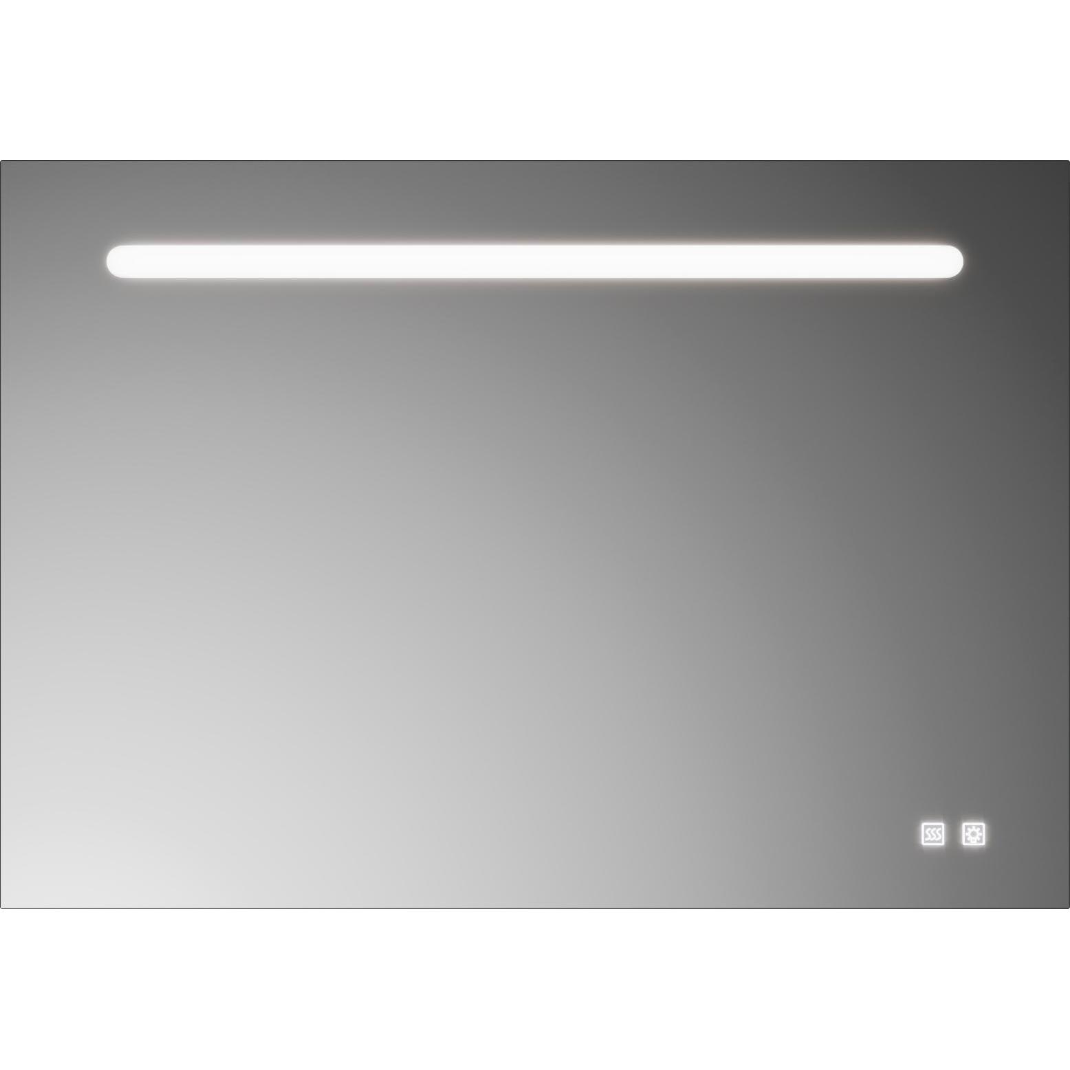 burgbad, Spiegelschrank, Lin20 Lichtspiegel, mit horizontaler LED-Beleuchtung, 1000x700mm