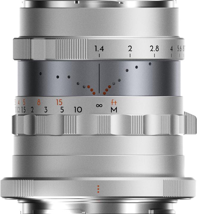 Produktbild Thypoch Full-frame Photography Lens Simera 28mm f1.4 for Nikon Z Mount - Silver (Nikon Z, Vollformat)