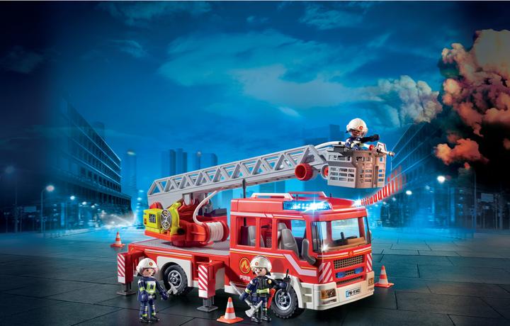 Productafbeelding Playmobil Brandweer ladderwagen (9463, Playmobil Stad Actie)