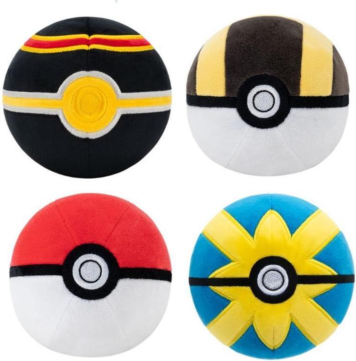 Pokémon - Plush 10 cm Pokeball Ass CDU - (PKW3554-3) (10 cm)