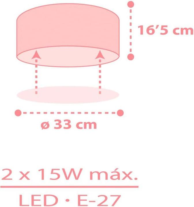 Produktbild Dalber STAR Light PINK (E27)