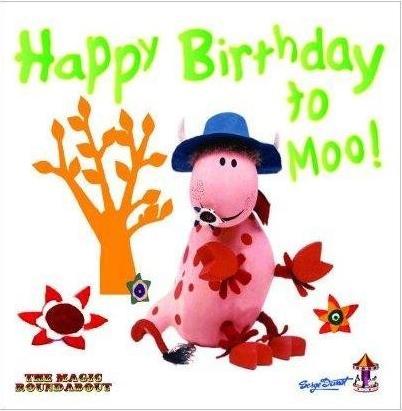 Actual product image The Magic Roundabout Ermintrude Birthday Greetings Card (1 pcs.)