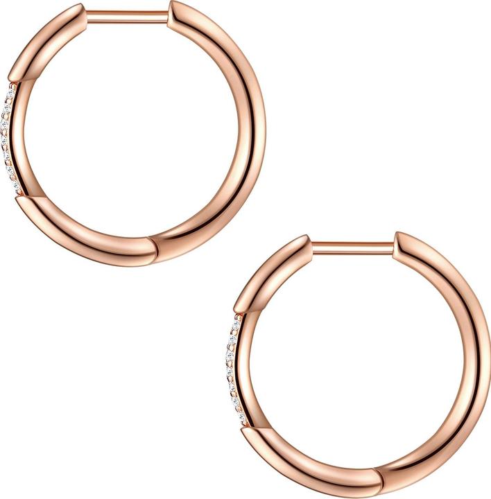 Immagine prodotto Glanzstücke München Donna Argento Cubico Zirconia Oro Rosa - 15764 (Argento 925)