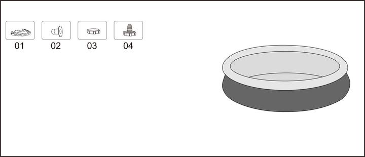 Immagine prodotto Bestway Fast Set (244 x 66 cm)