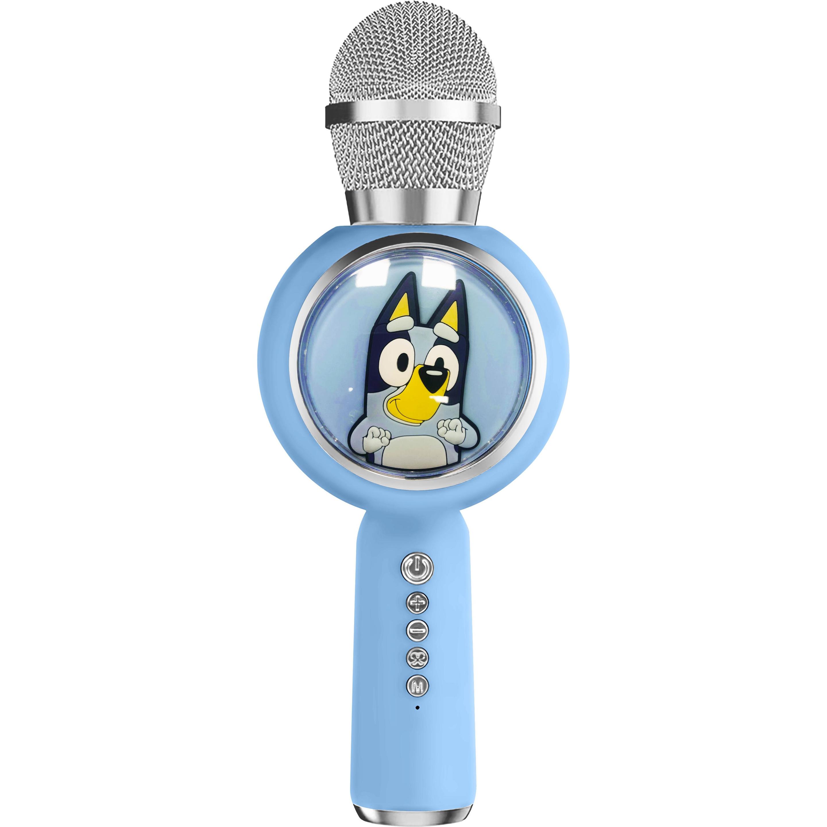 Thumbnail - OTL Kinder LED Karaoke Mikrofon mit Micro-SD Karten Slot und lustigem Stimmenverzerrer, lange Laufze