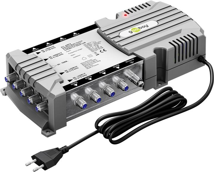 Actual product image Goobay Satellite multi-switch 5 inputs/8 outputs (Multi switch)