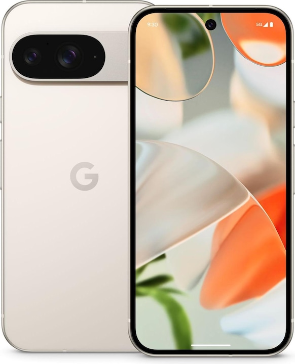 Actual product image Google Pixel 9 (128 GB, Porcelain, 6.30", SIM + eSIM, 50 Mpx, 5G)