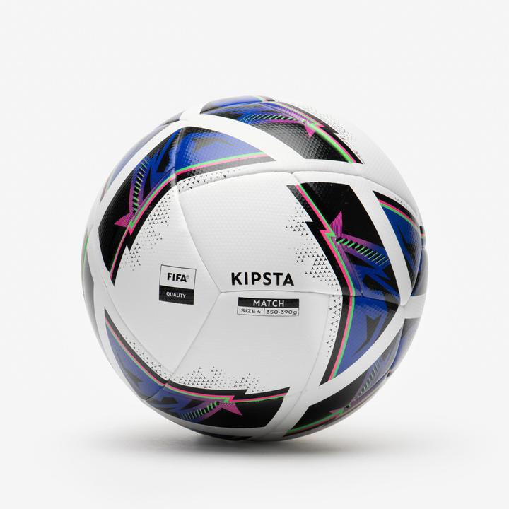 Produktbild Kipsta Fussball Trainingsball Grösse 4 Hybrid 2 - FIFA Quality Match Ball weiss (4)