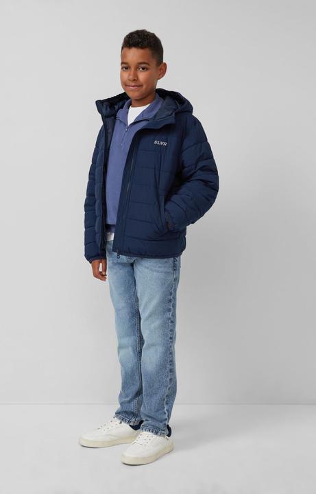 Produktbild s.Oliver Sweatshirt Sweatshirt mit Troyer-Kragen (146, 152)