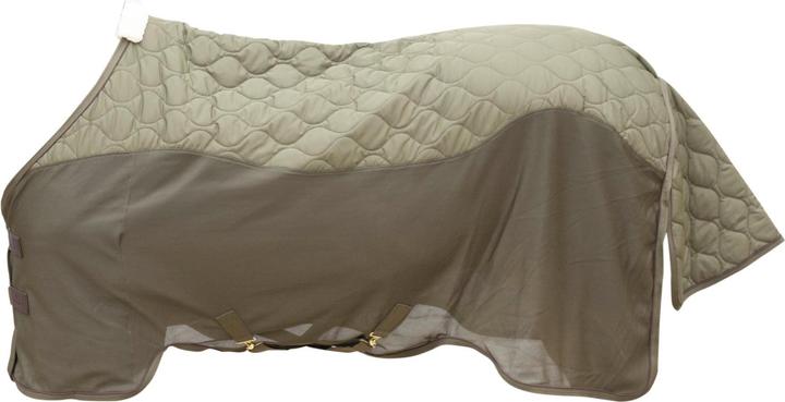 Coperta in pile con copri collo e cinghie Q-essentials Basic