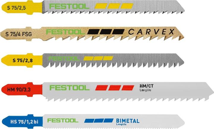 Produktbild Festool Stichsägeblatt-Set STS-Sort/21 W/P/M