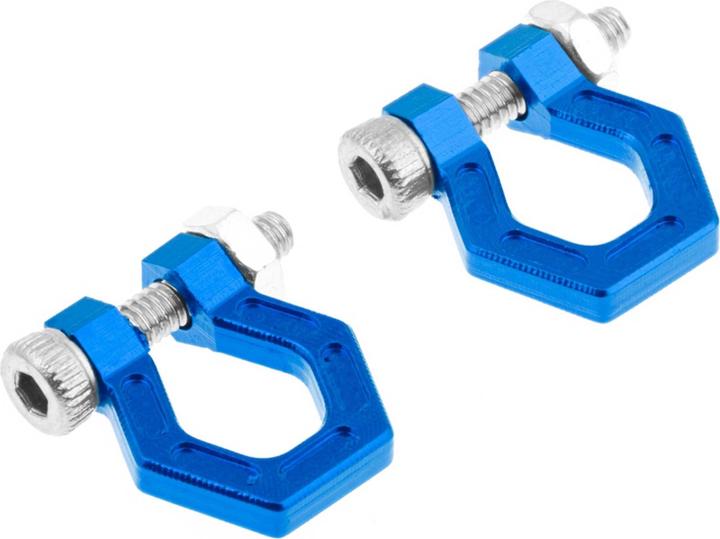 Image du produit Kavan Oeillets de remorquage en aluminium CNC bleu pour RC-Crawler 1/10