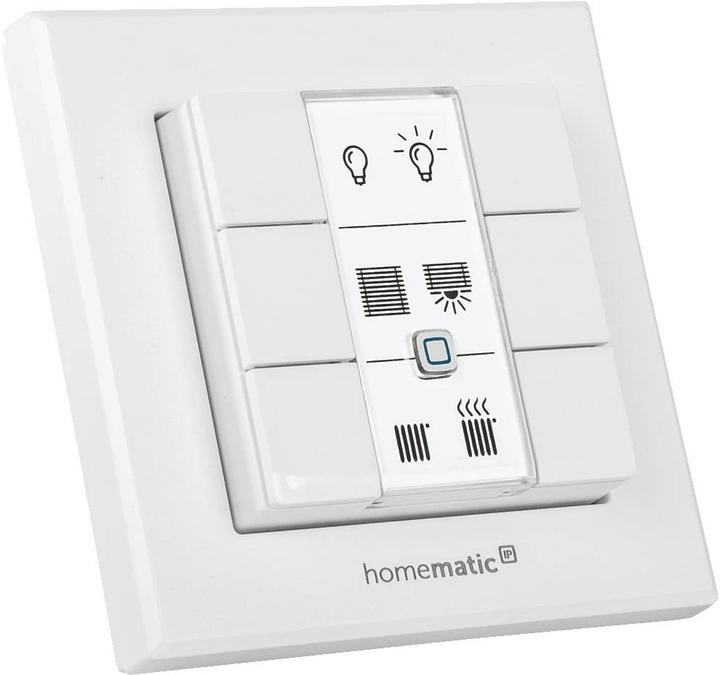 Actual product image Homematic IP Wall switch - 6-fold