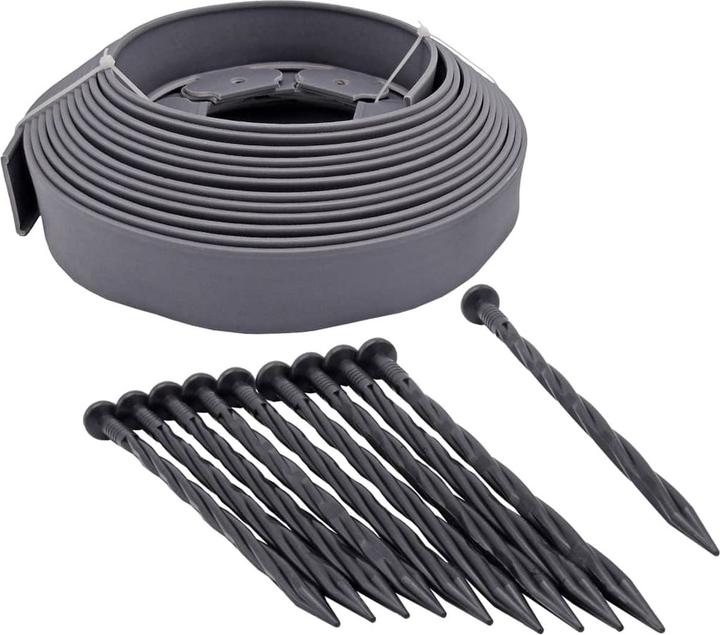 Nature Graskantenset H5 cm x 10 m met haringen