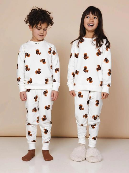 Produktbild Snurk Pullover Kinder Eichhörnchen (140)