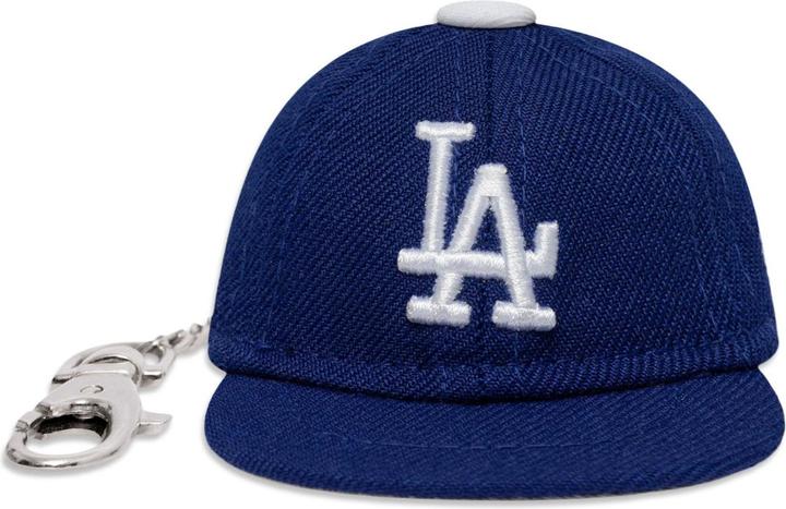 Actual product image New Era Dodgers mini cap keychain MLB