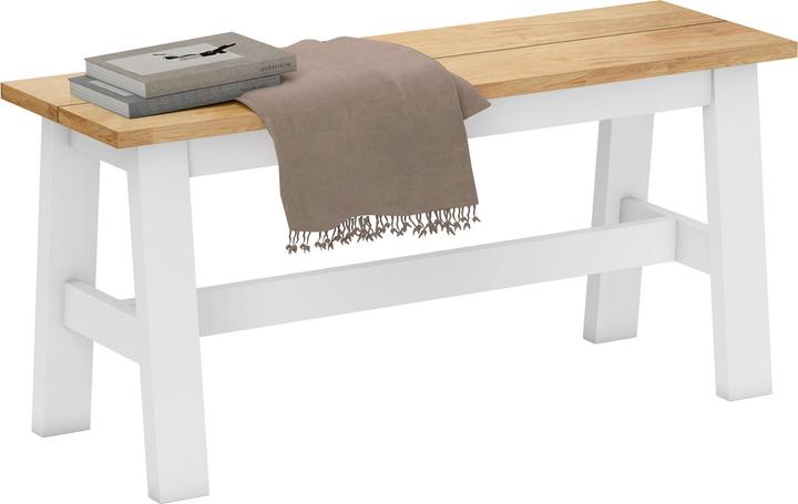 Produktbild Homcom Sitzbank Kautschukholz Eiche (30 cm)
