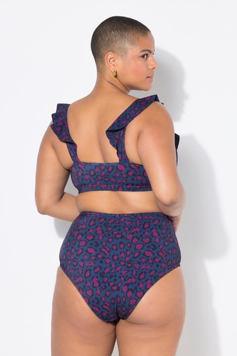 Immagine prodotto Studio Untold Slip a vita alta del bikini con design leopardato colorato (52)