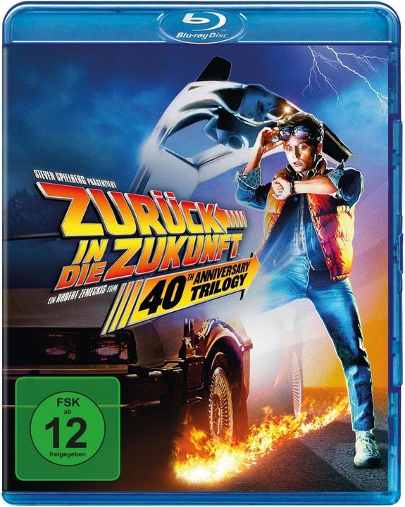 Actual product image Zurück in die Zukunft - 40th Anniversary Trilogie (Blu-ray, English, German)