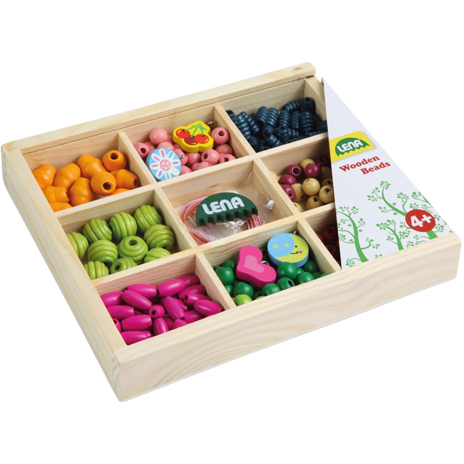 Lena Holzperlen in Box