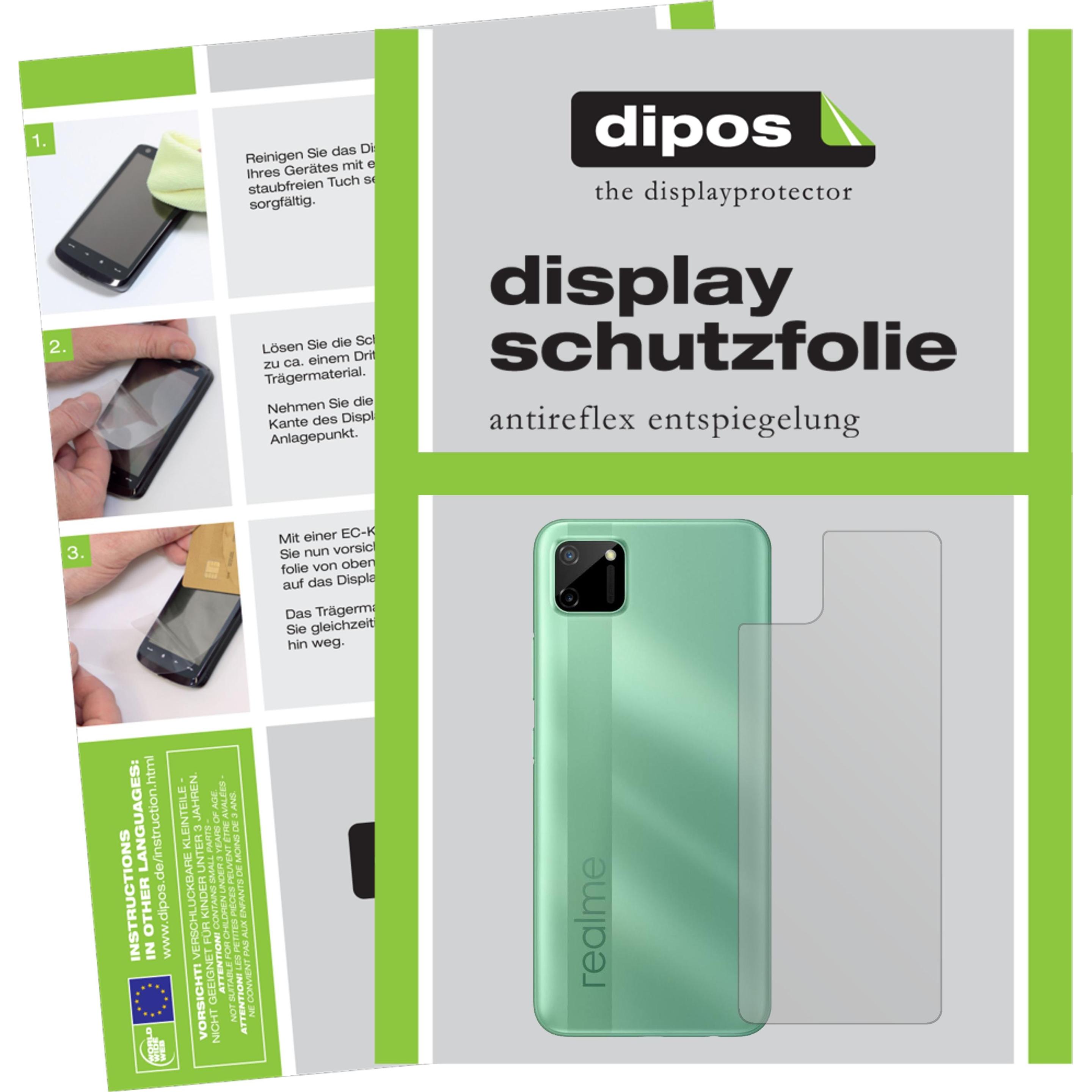 Thumbnail - Dipos Displayschutzfolie Antireflex (2 Stück, Realme C11), Smartphone Schutzfolie, Transparent
