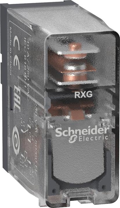 Produktbild Schneider Electric Relay 1CO 10A 230VAC Clear Cover