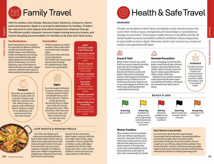 Actual product image Spain (English, Alexis Averbuck, Anna Kaminski, Brand Eveleigh, Collectif, Federica Bocco, Felicity Hughes, Isabel Albiston, Isabella Noble, Jamie Ditaranto, Lucy Lovell, Nanjala Nyabola, The Lonely Planet, 2025)