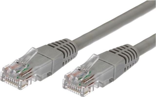 Produktbild Lenovo Patchkabel Kupferkabel Cat.5e RJ45 UTP 2 m grau - Packung mit 10 Stück (UTP, CAT5e, 2 m)