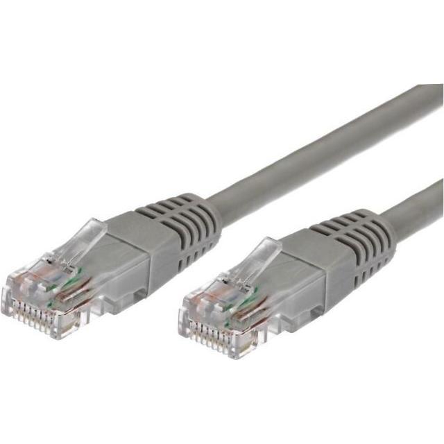 Print Cavo Patchcord miedziany kat.6A RJ45 UTP 3m szary (CAT6, 3 m), Cavo di rete