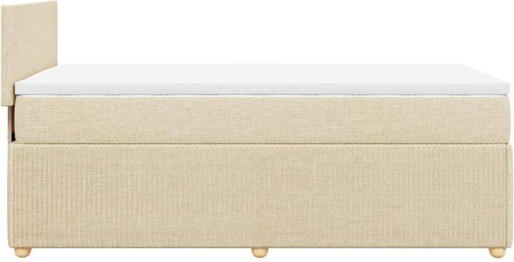 Produktbild VidaXL Bo x springbett mit Matratze 90 x 190 cm Stoff (90 x 190 cm, 90 x 190 cm)