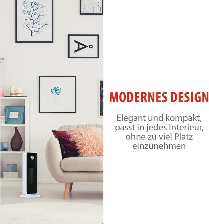 Produktbild alpina Turmheizgerät PTC-2702, 800/2000 W (2000 W)