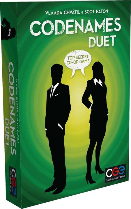 Immagine prodotto Czech games edition Codenames: Duet - Il gioco di deduzione di parole per due giocatori di CGE (Inglese, 2 Giocatori)