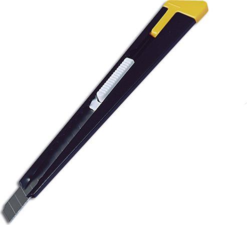 Produktbild Wedo Metall-Cutter, Klinge: 9 mm, mit Clip, farbig sortiert (Cutter)