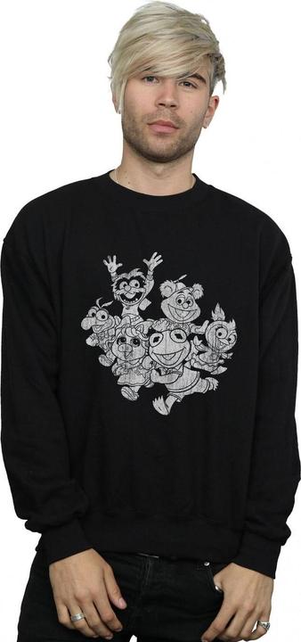 Produktbild Disney The Muppets Muppet Babies Mono Group Sweatshirt (4XL)