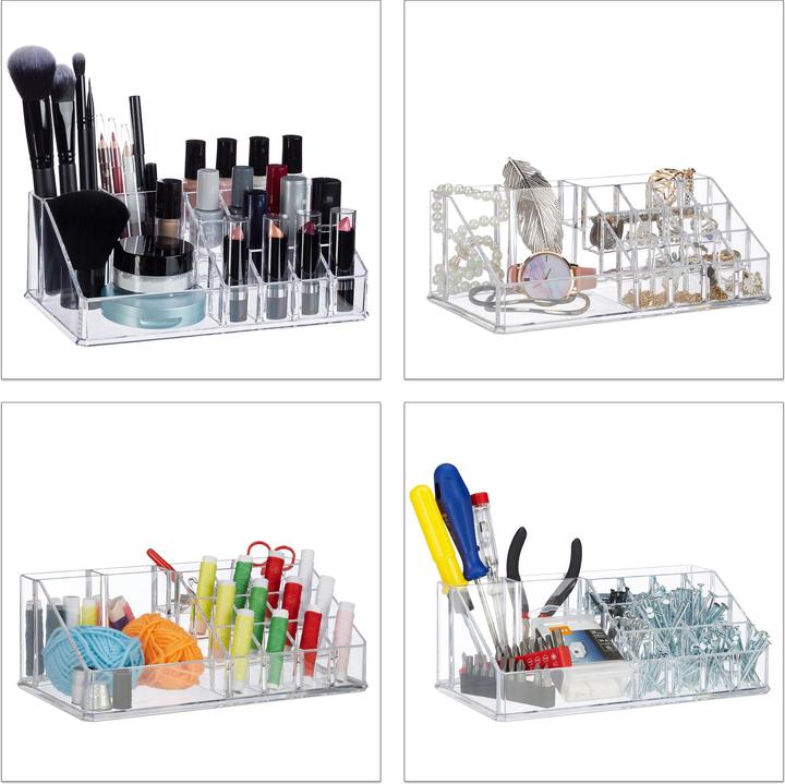 Actual product image Relaxdays Cosmetic organiser