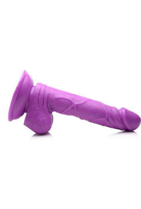 Produktbild Pop Peckers Poppin Dildo 16.5 cm - Purple
