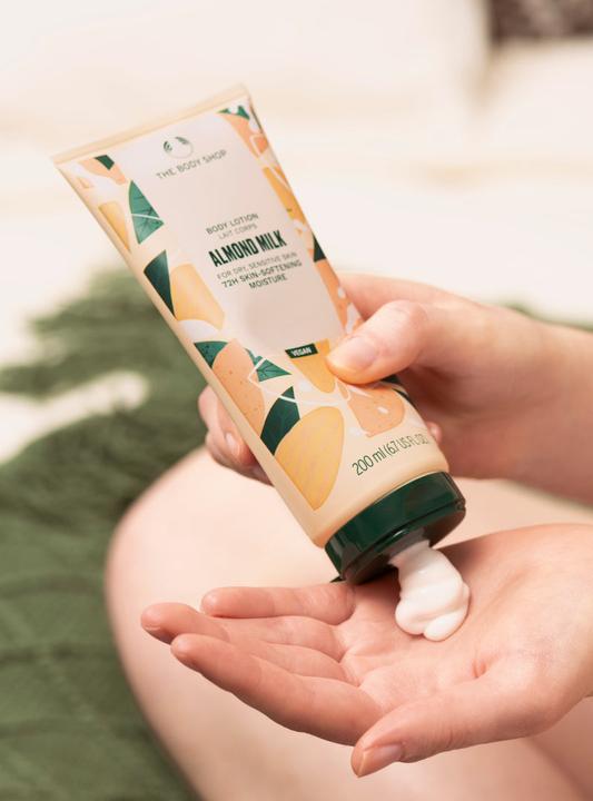 Produktbild The Body Shop Almond Milk Body Lotion (Körperlotion, 200 ml)