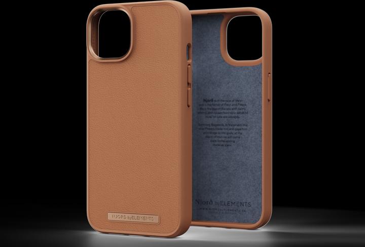 Produktbild Njord Genuine Leather Case Iphone 14 (Apple iPhone 14)