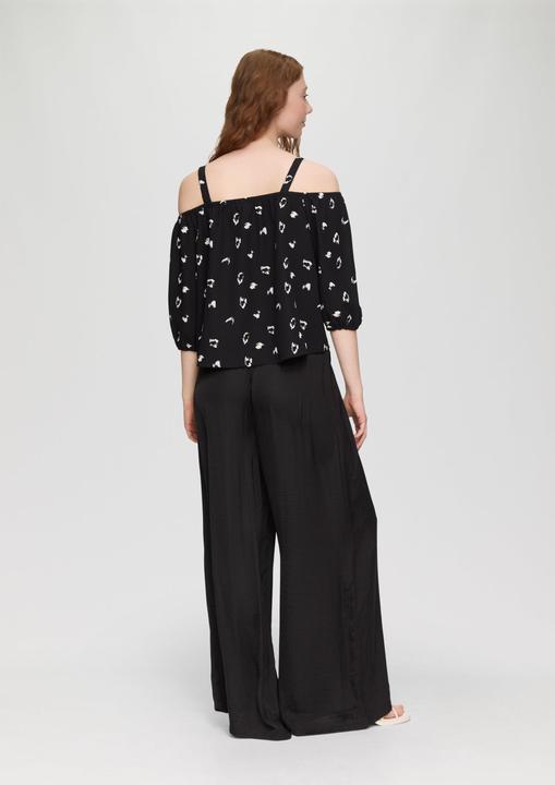 Image du produit s.Oliver Bluse Bluse mit Off-Shoulder-Ausschnitt (42)