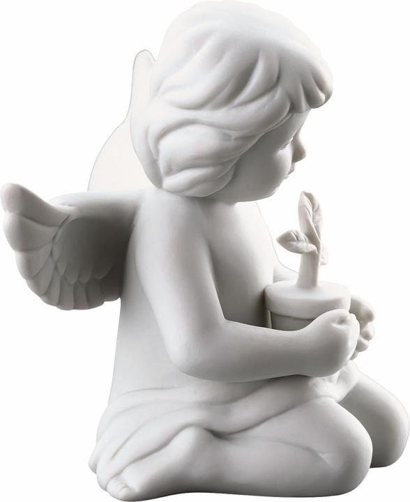 Image du produit Rosenthal Engel mittel - Weiss matt - Ange avec pot de fleurs