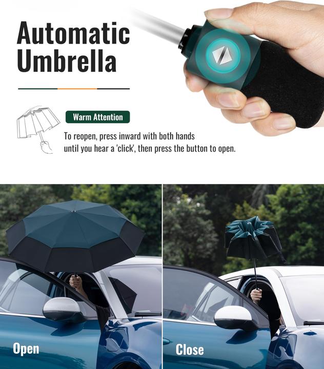 Produktbild Alopini Kompakter Reiseschirm Large Storm Fes