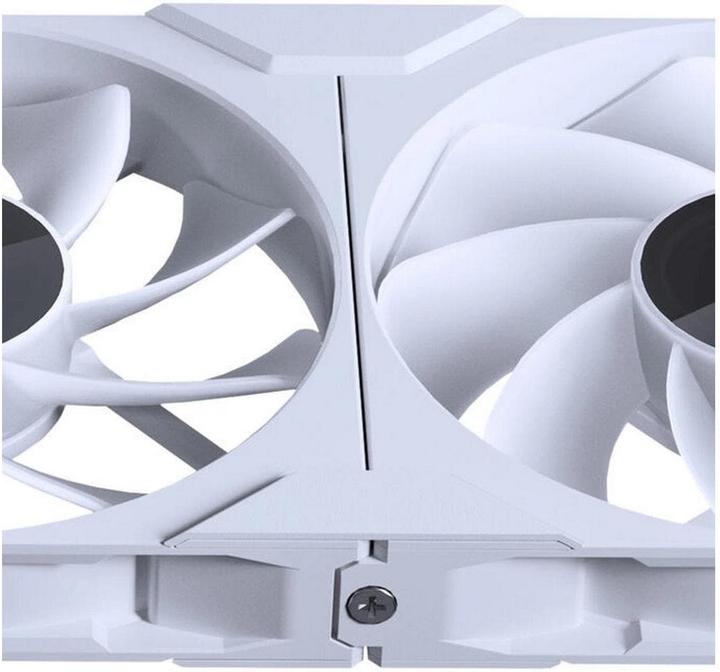 Actual product image Phanteks M25 Gen2 PWM D-RGB fan - Reverse Blade, 140mm, white (140 mm, 1x)