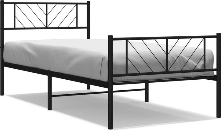Produktbild vidaXL Metall Bettgestell (90 x 200 cm)